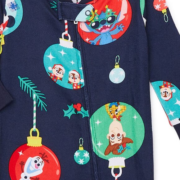 Disney Characters 100th Anniversary Infant One Pc  Pajamas, 6/9M, 12M, 18M - NWT - Picture 3 of 5